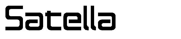 Satella字体