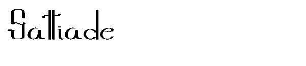 Sattiade字体
