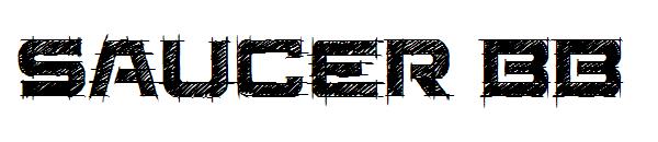 Saucer BB字体