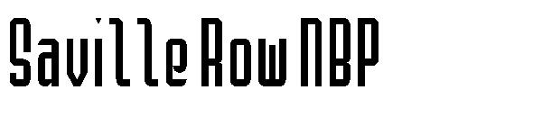 Saville Row NBP字体