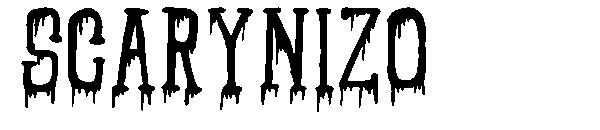 Scarynizo字体