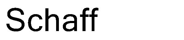 Schaff字体