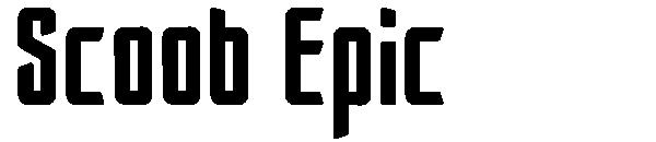 Scoob Epic字体
