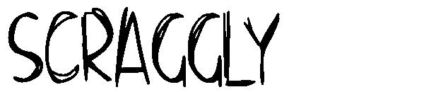 Scraggly字体