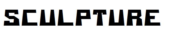 SCULPTURE字体