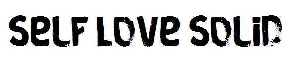 Self Love Solid字体