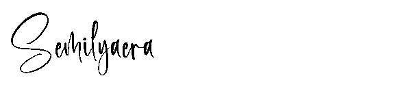 Semilya字体era字体