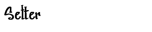 Setter字体