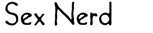 Sex Nerd字体