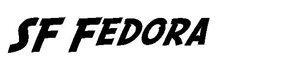 SF Fedora字体