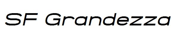 SF Grandezza字体
