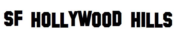 SF Hollywood Hills字体
