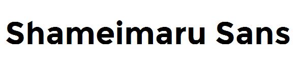 Shameimaru Sans字体