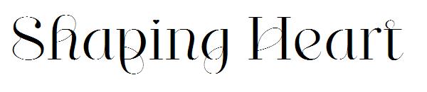 Shaping Heart字体