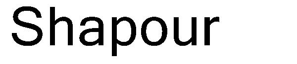 Shapour字体