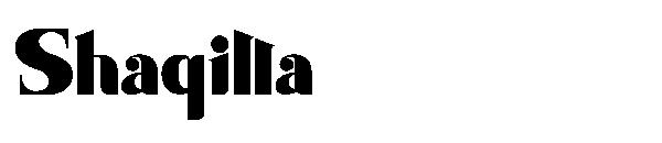 Shaqilla字体