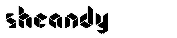sheandy字体