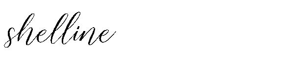 shelline字体