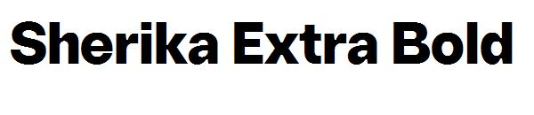 Sherika Extra Bold字体