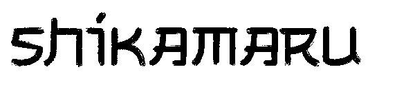 Shikamaru字体