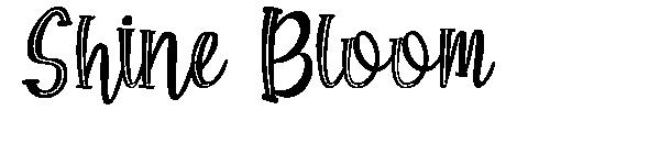 Shine Bloom字体