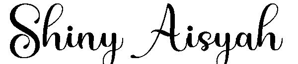 Shiny Aisyah字体