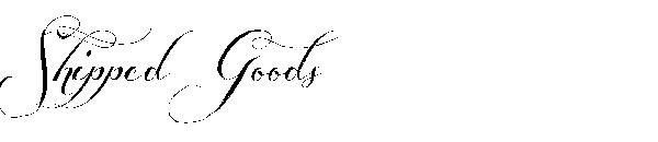 Shipped Goods字体