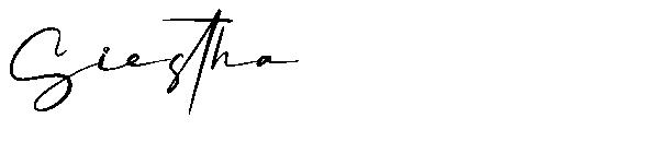 Siestha字体