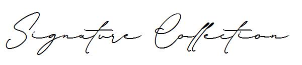 Signature Collection字体