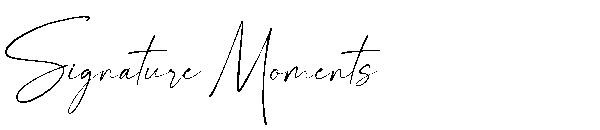 Signature Moments字体
