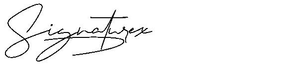 Signaturex字体