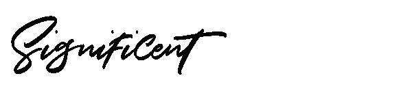 Significent字体