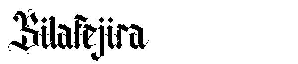 Silafejira字体