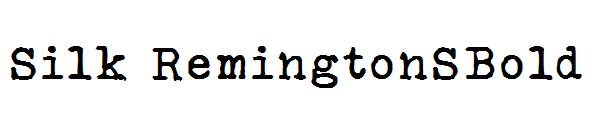 Silk RemingtonSBold字体