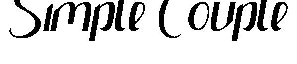 Simple Couple字体
