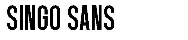 Singo Sans字体