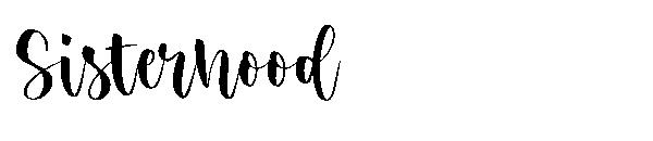 Sisterhood字体