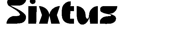 Sixtus字体