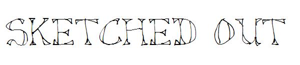 Sketched Out字体