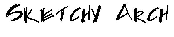 Sketchy Arch字体