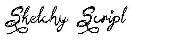Sketchy Script字体
