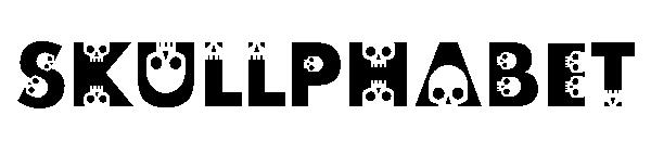 skullphabet字体