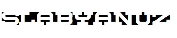Slabyanuz字体