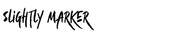 Slightly Marker字体