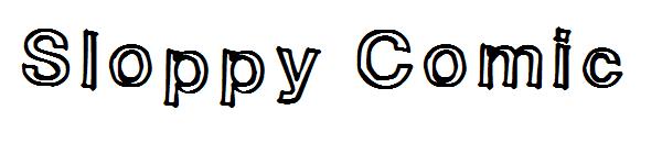 Sloppy Comic字体