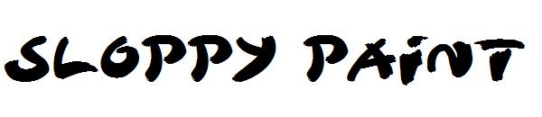 Sloppy Paint字体