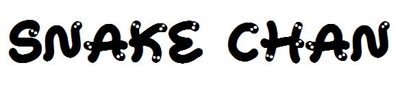 Snake Chan字体