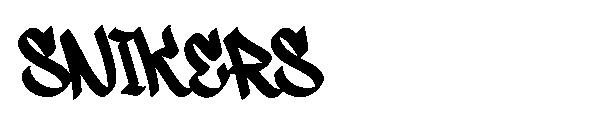 Snikers字体