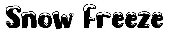 Snow Freeze字体