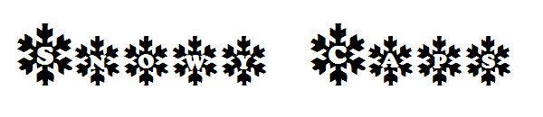 Snowy Caps字体